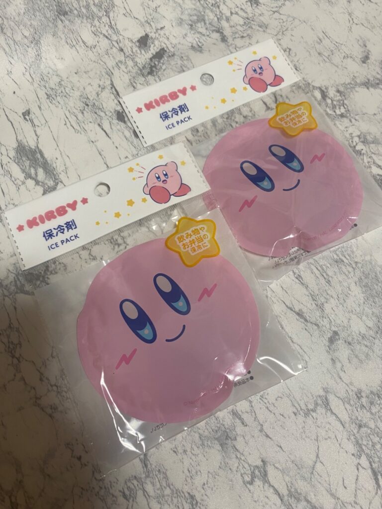 星のカービィ　保冷剤 ダイソー まん丸カービィの保冷剤がダイソーで買える！